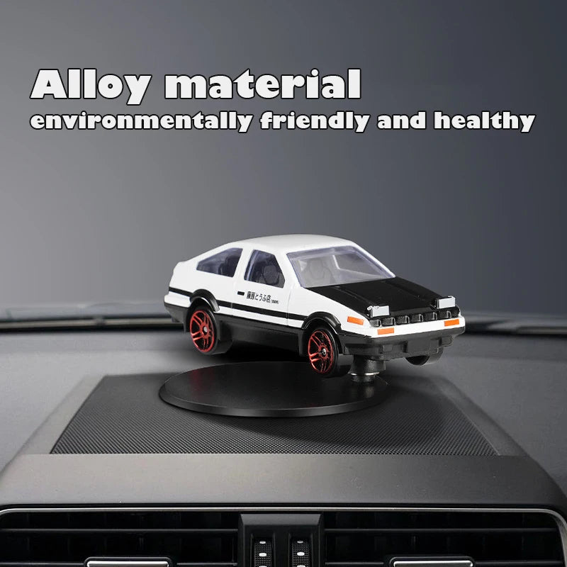 Car ornaments interior decoration drift tail swing rotating ornaments toy model center console car interior decoration