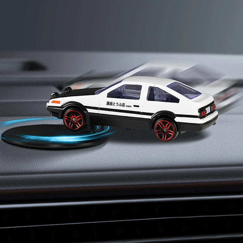 Car ornaments interior decoration drift tail swing rotating ornaments toy model center console car interior decoration