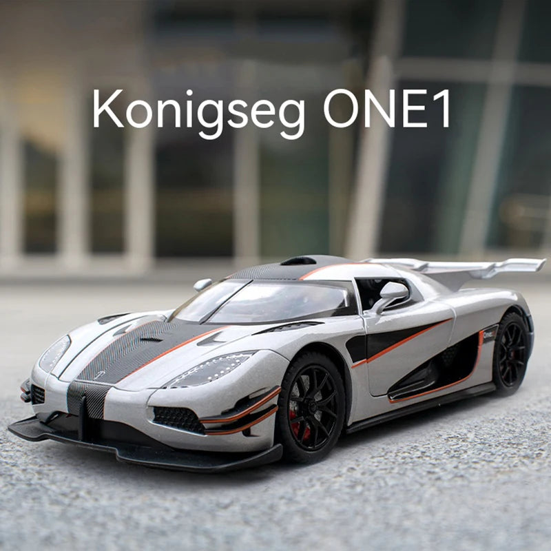 1:24 Supercar Alloy Model - Ideal for Gifting, Decorative Home Accent, Child-Friendly Toy, and a Must-Have for Car En