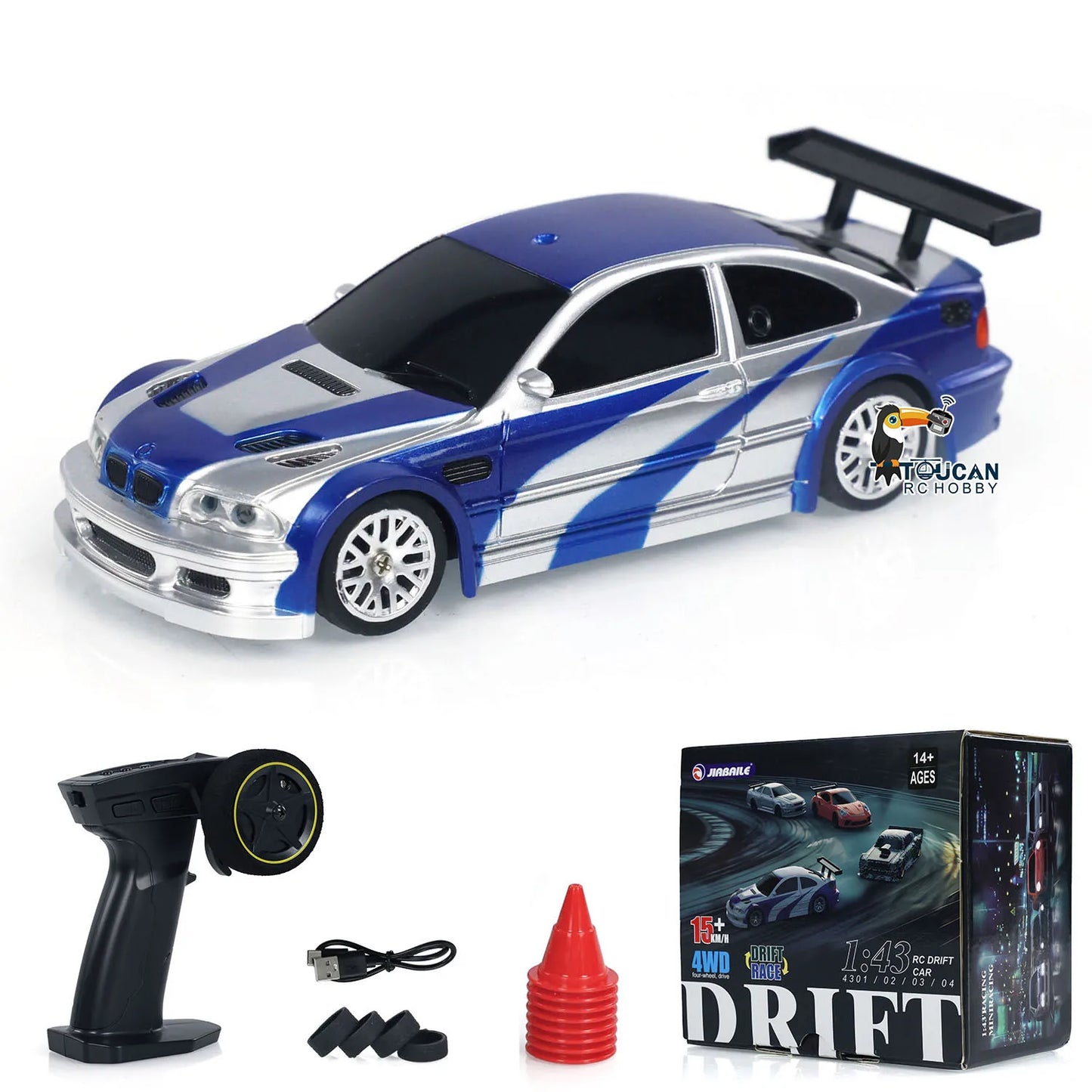 RC Racing Car Mini Toys 1/43 Drift Car