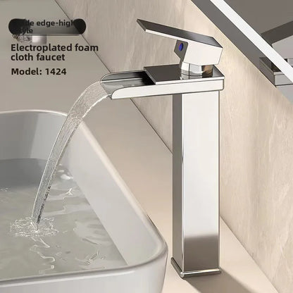 Luxurious LED Color-Changing Basin Faucet