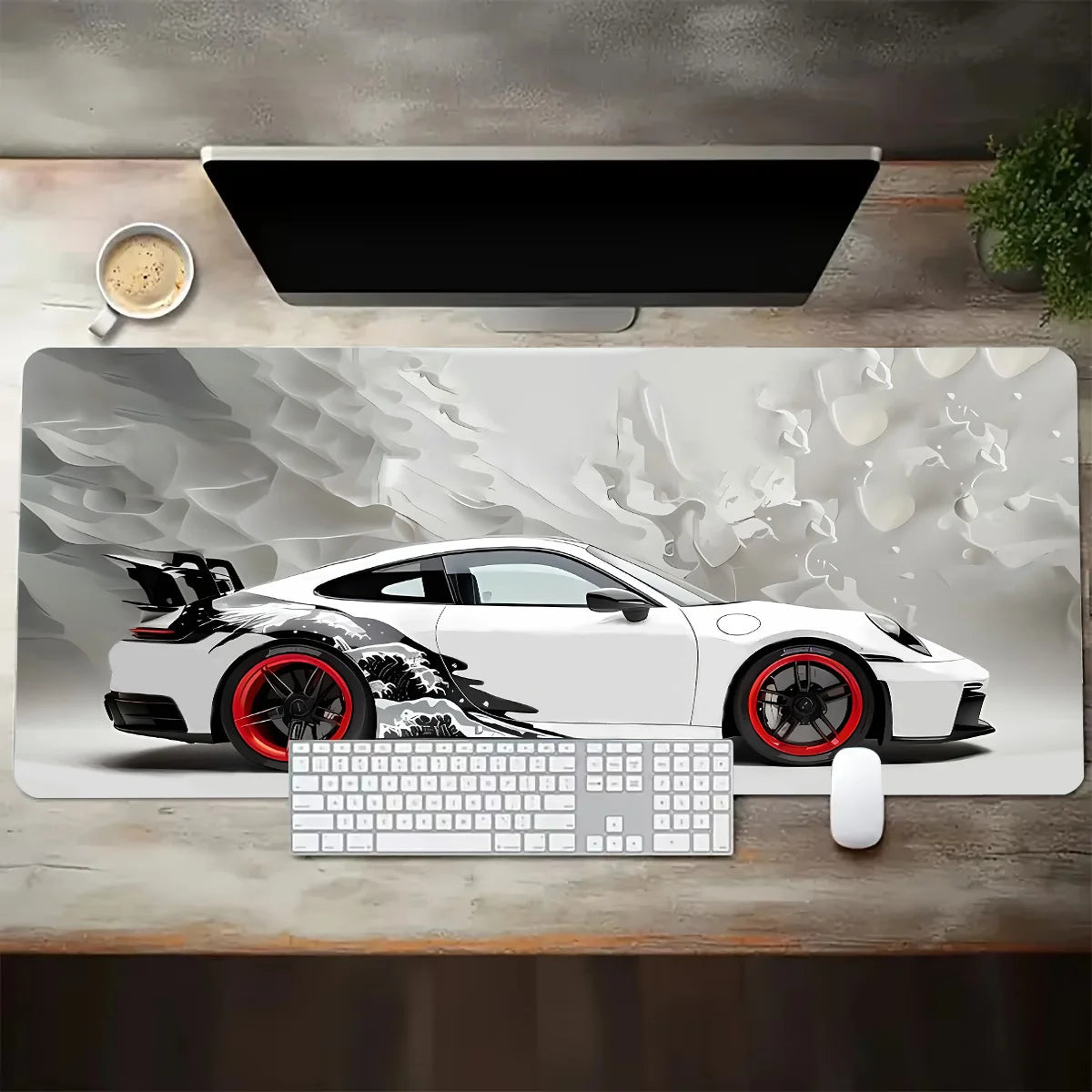 Porsche 911 super car mouse pad