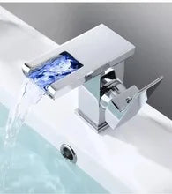 Luxurious LED Color-Changing Basin Faucet