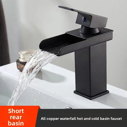 Luxurious LED Color-Changing Basin Faucet