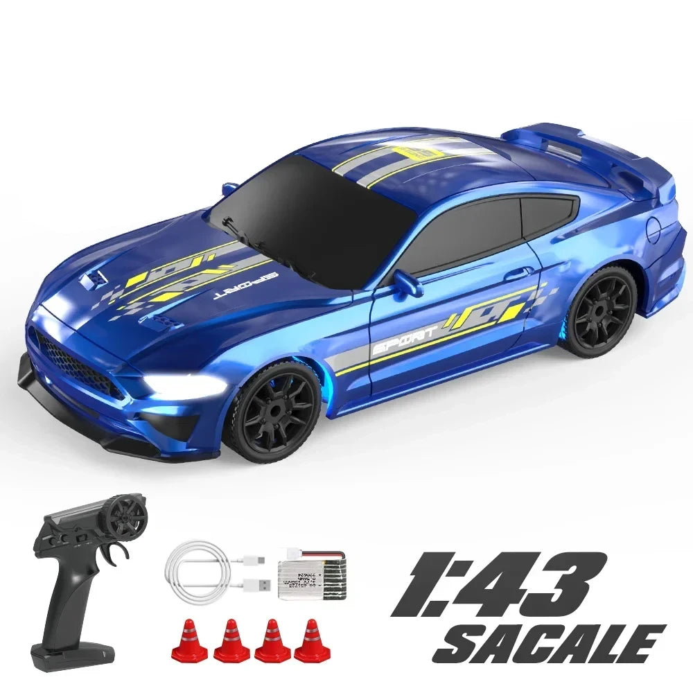 1:43 Drift Racing RC Car Model Full scale