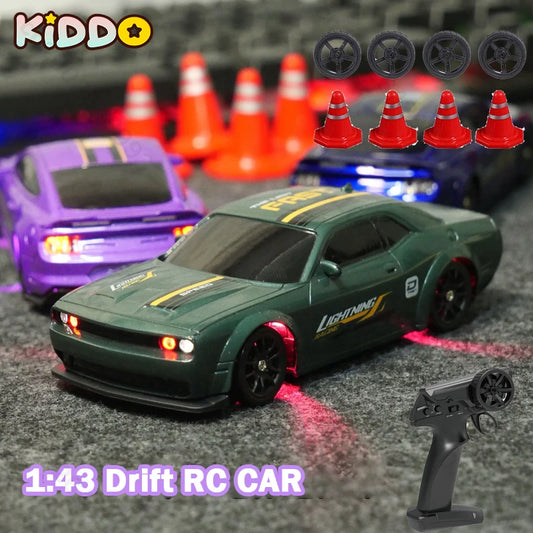 1:43 Drift Racing RC Car Model Full scale