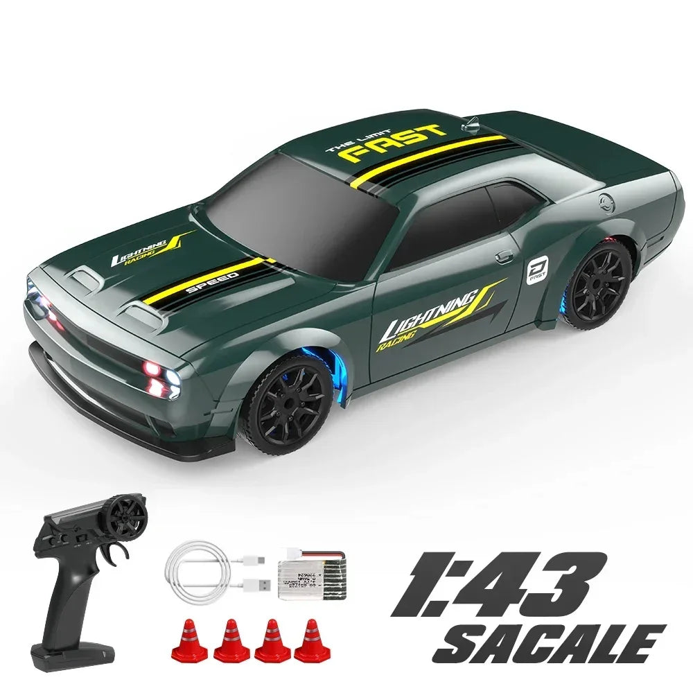 1:43 Drift Racing RC Car Model Full scale
