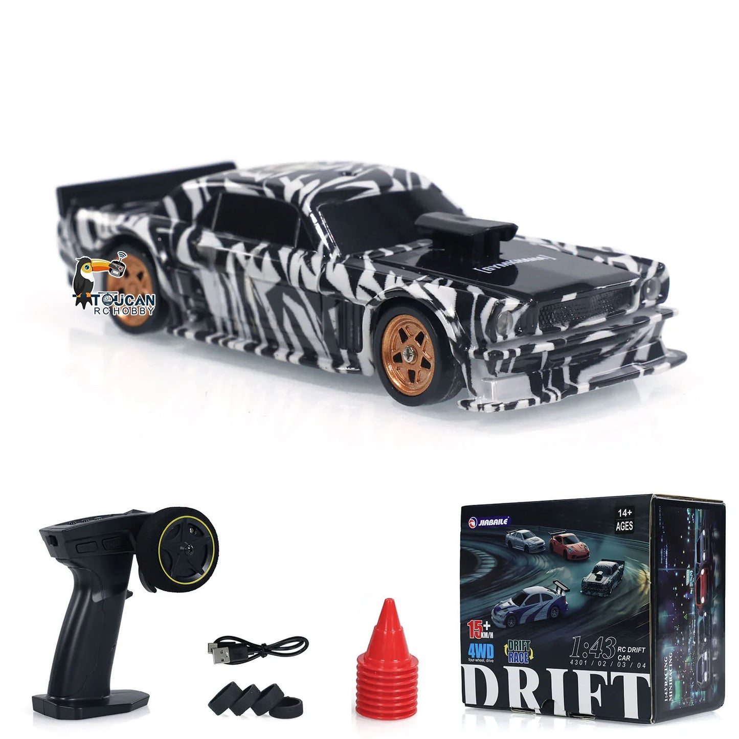 RC Racing Car Mini Toys 1/43 Drift Car